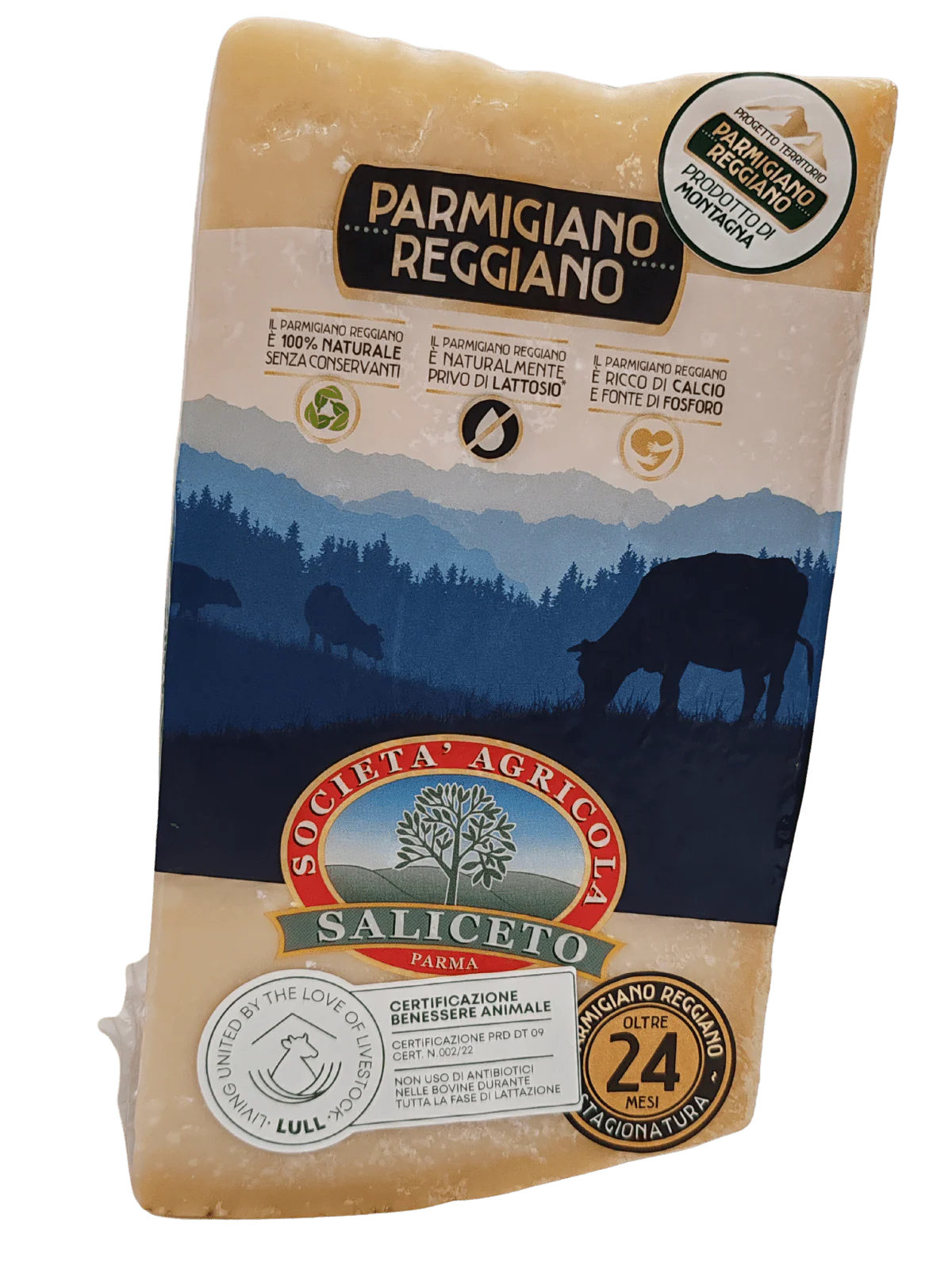Parmigiano Reggiano DOP - Prodotto di Montagna - 24 Mesi - 3 Pezzi da 1.35 Kg. - Image 4