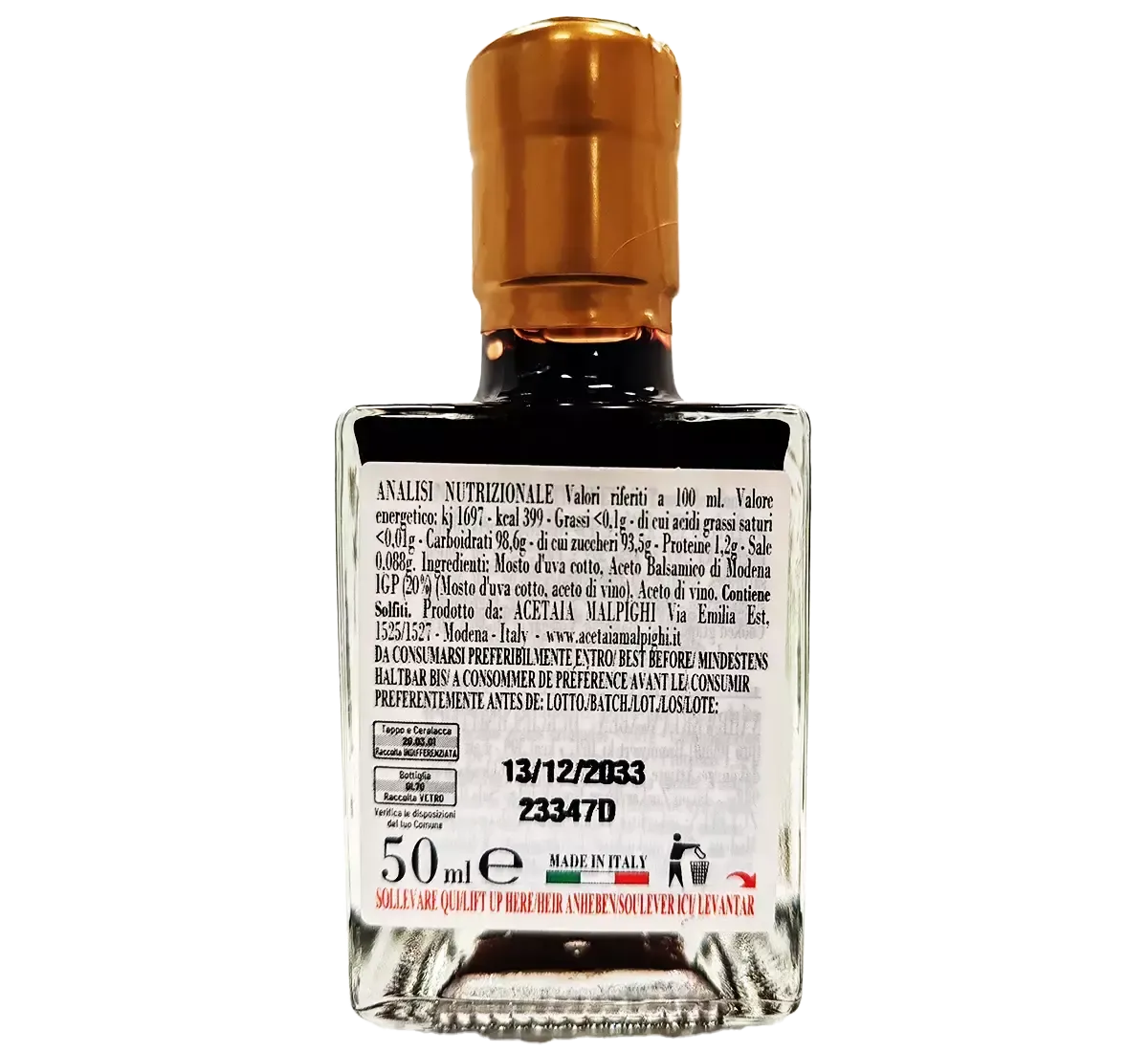 "Casa Fondata nel 1850" - Condimento all'Aceto Balsamico di Modena IGP - Image 6