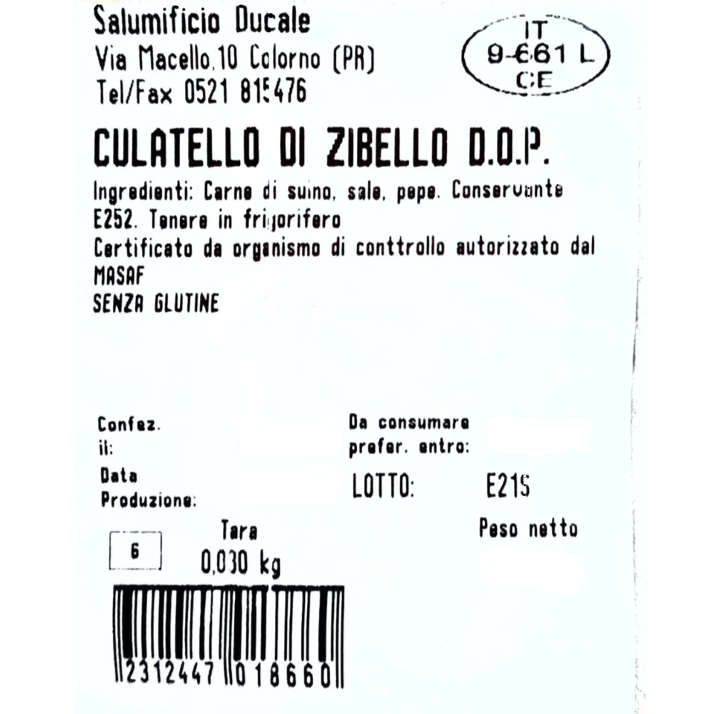 Culatello di Zibello DOP - Oltre 12 Mesi - Metà - Image 9