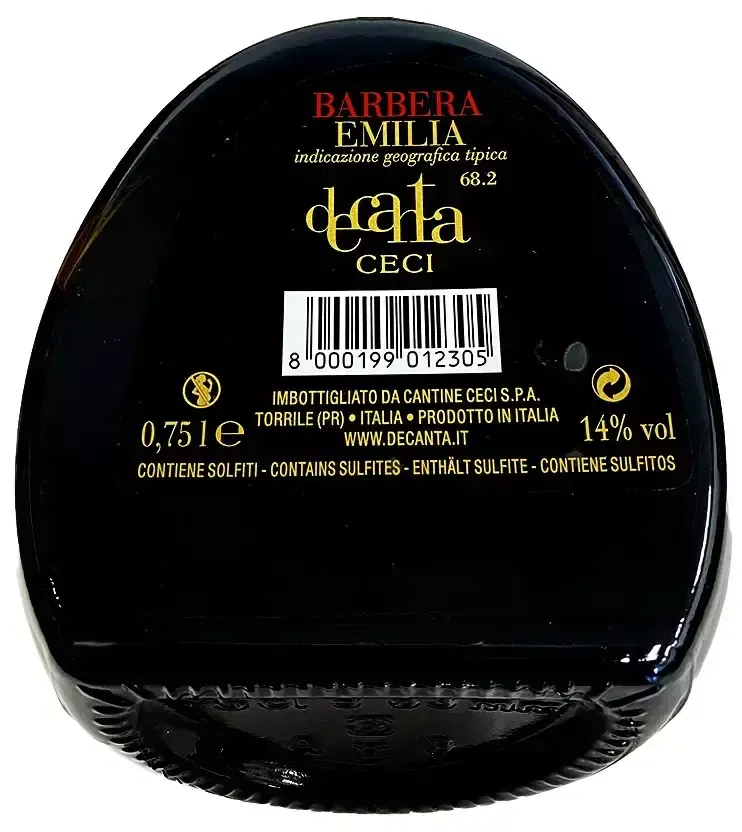 "Decanta" - Barbera Emilia IGT - Image 3
