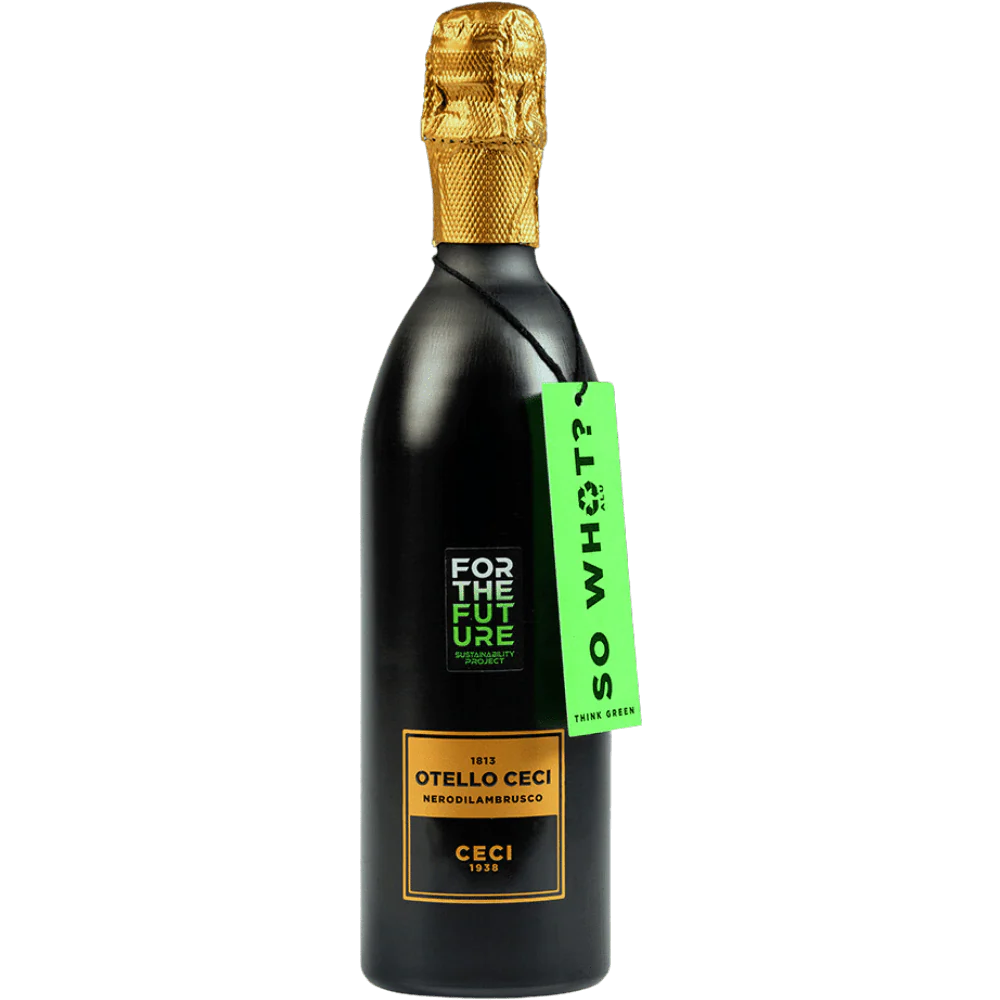 "Otello NERODILAMBRUSCO" - Lambrusco Emilia IGT - Ceci For The Future - Bottiglia in Alluminio (6 x 750 ml.) - Image 2