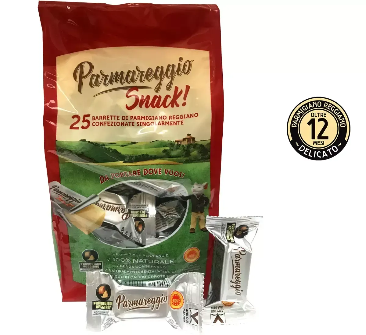 Parmigiano Reggiano DOP - 25 Snack