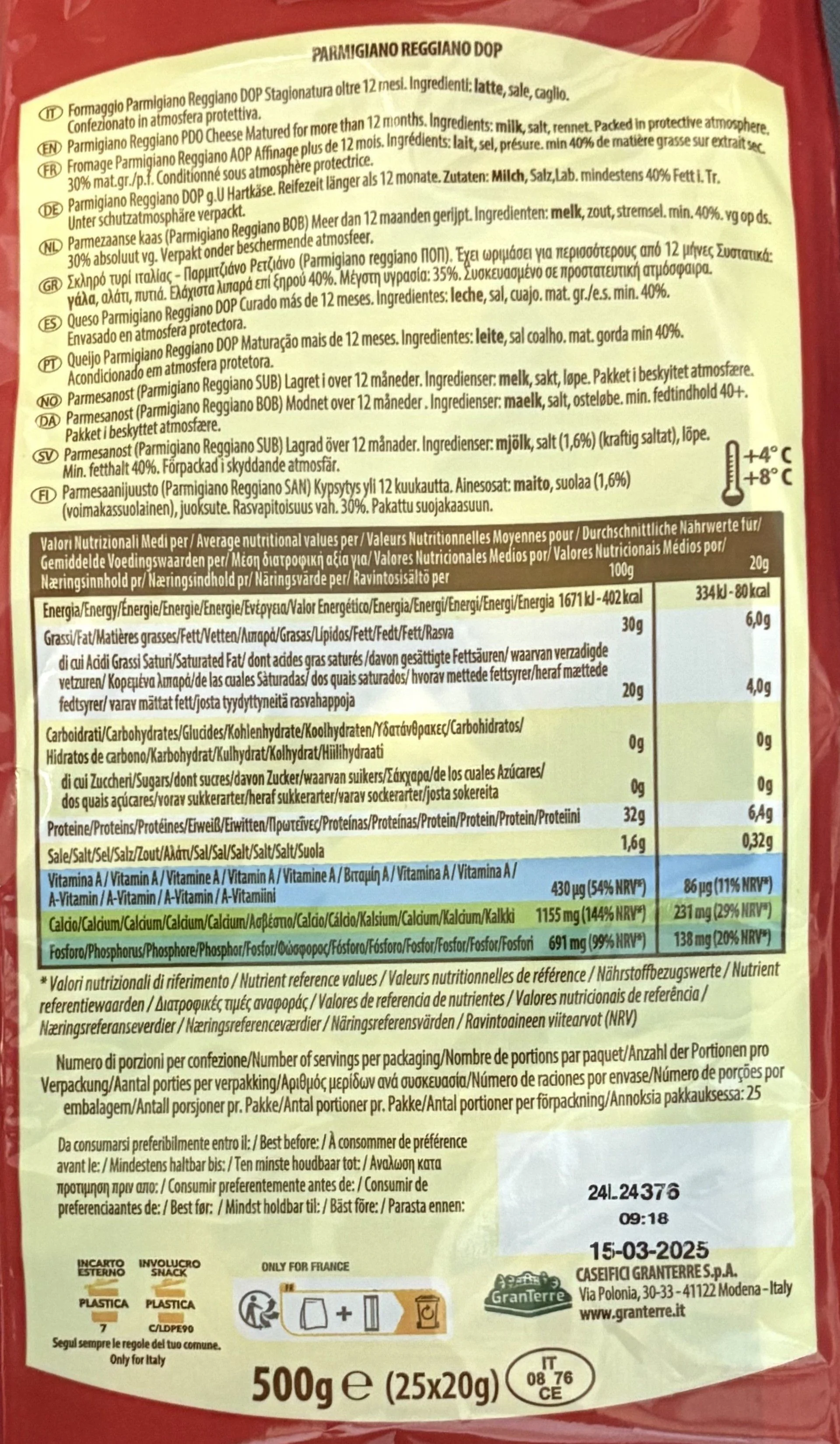 Parmigiano Reggiano DOP - 25 Snack - Image 6