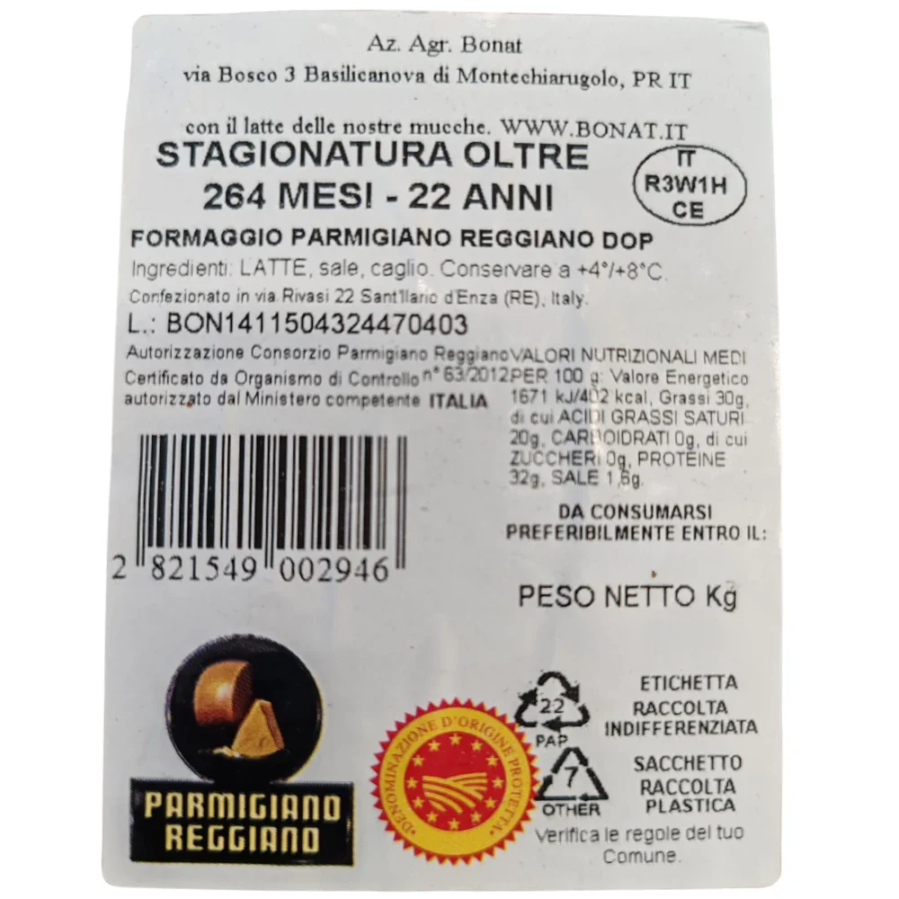 Parmigiano Reggiano DOP - Bonat - Oltre 22 Anni - Image 8