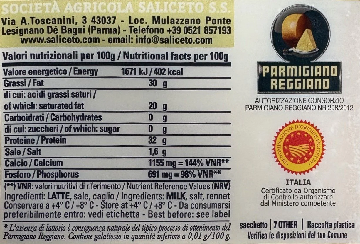 Parmigiano Reggiano DOP - Prodotto di Montagna - 24 Mesi - Image 10