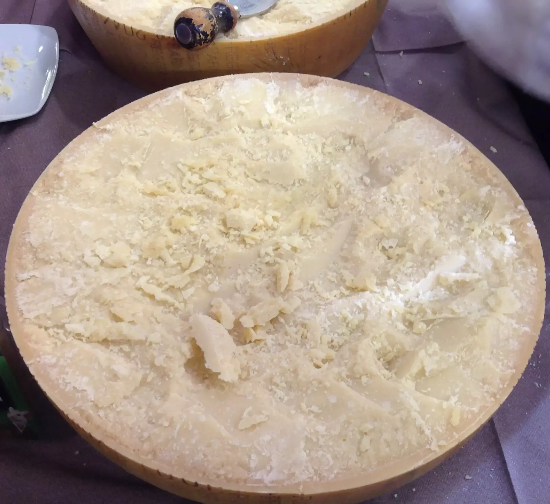 Parmigiano Reggiano DOP - Prodotto di Montagna - 24 Mesi - Mezza Forma + 3 Coltellini - Image 5