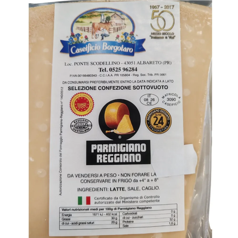 Parmigiano Reggiano DOP - Prodotto di Montagna - Borgotaro - 24 Mesi - Image 6
