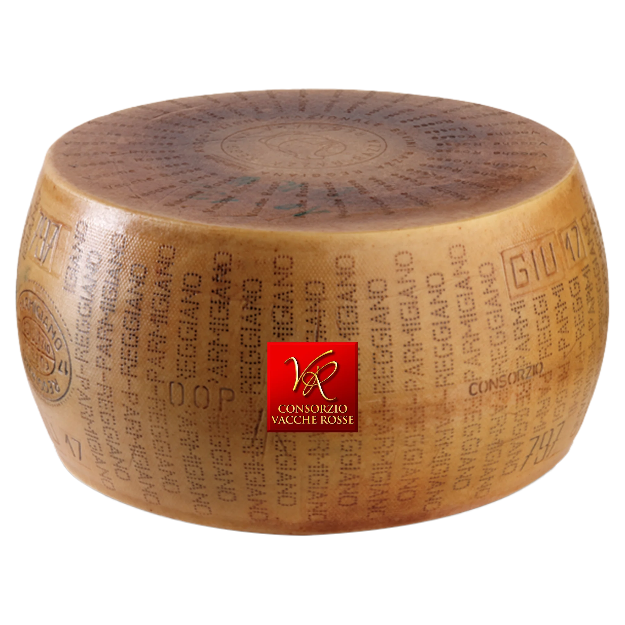 Parmigiano Reggiano DOP - Vacche Rosse - 24 Mesi - Forma Intera