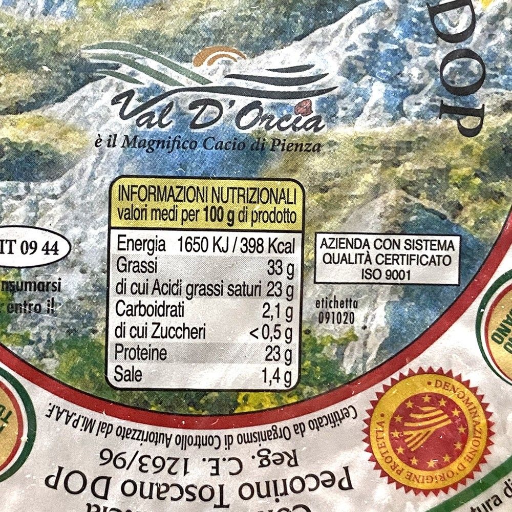Pecorino Toscano DOP - Formaggio di Pecora - Fresco - Intero - Image 5