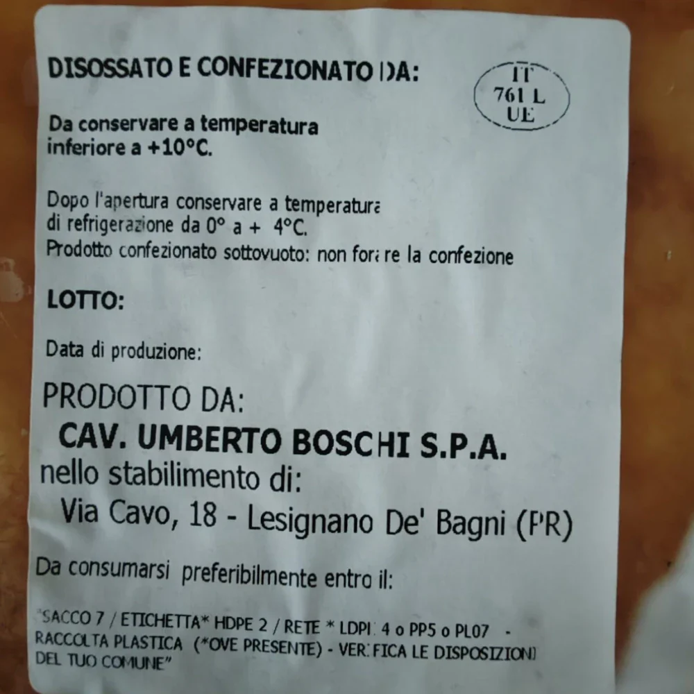 Prosciutto di Parma DOP - 24 Mesi - Metà - Disossato - Image 6
