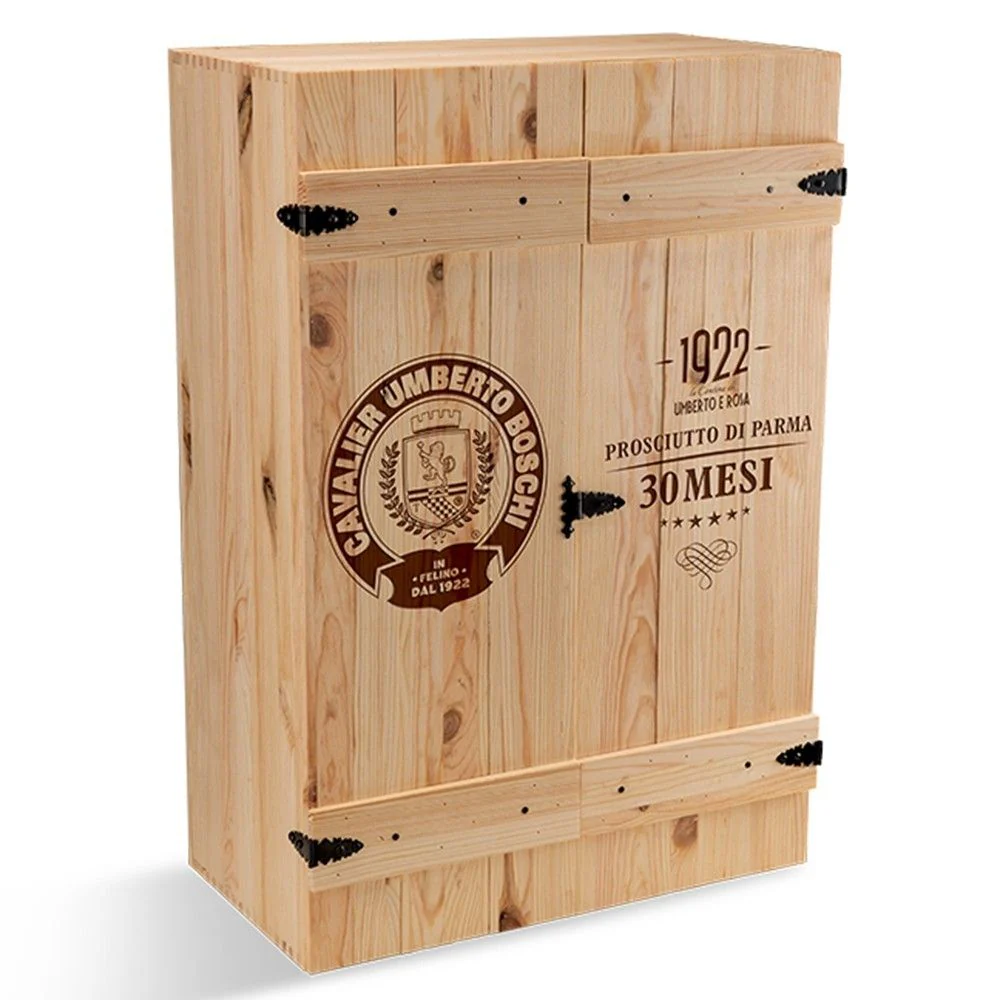 Prosciutto di Parma DOP - 30 Mesi - Intero - Con Osso - In Cassa di Legno - Image 3