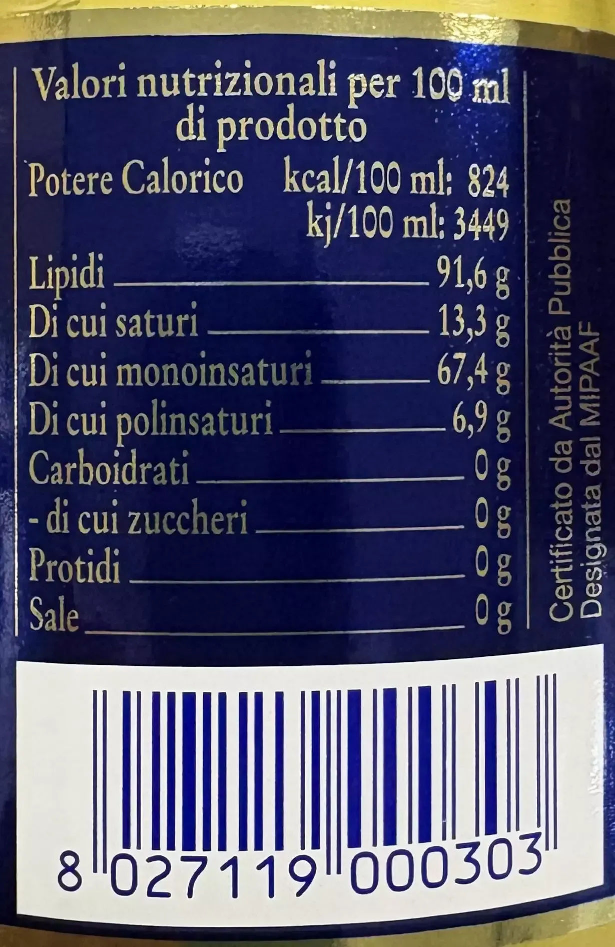 "Riviera Ligure" - Olio Extra Vergine di Oliva DOP - 100% Taggiasche - Image 5