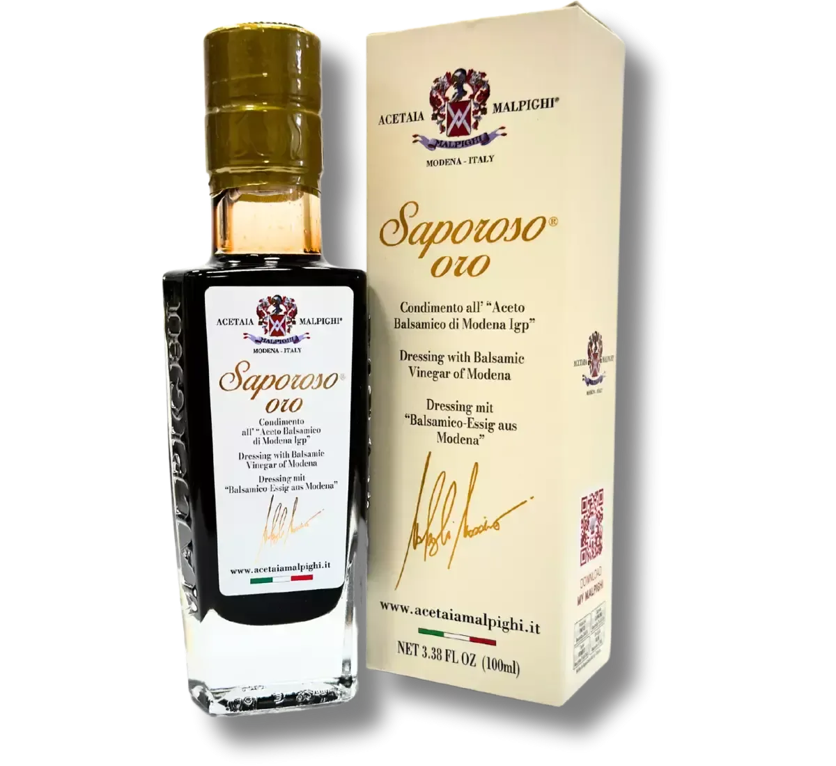 "Saporoso Oro" - Condimento all’Aceto Balsamico di Modena IGP - 8 Anni - Image 3