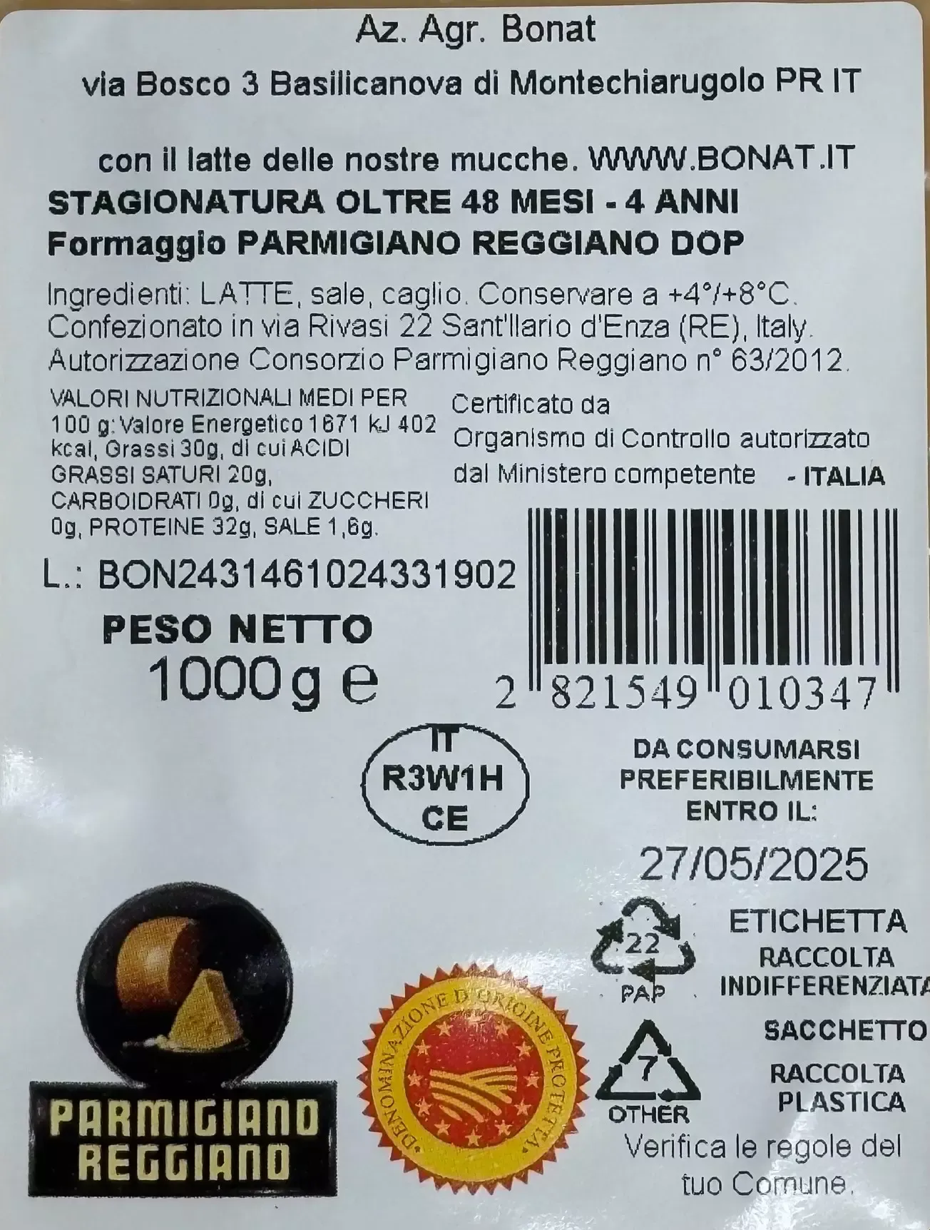 "Selezione Gourmet" - Parmigiano Reggiano DOP - Image 8