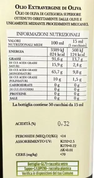 "Signore degli Ulivi" - Olio Extravergine di Oliva - Image 3