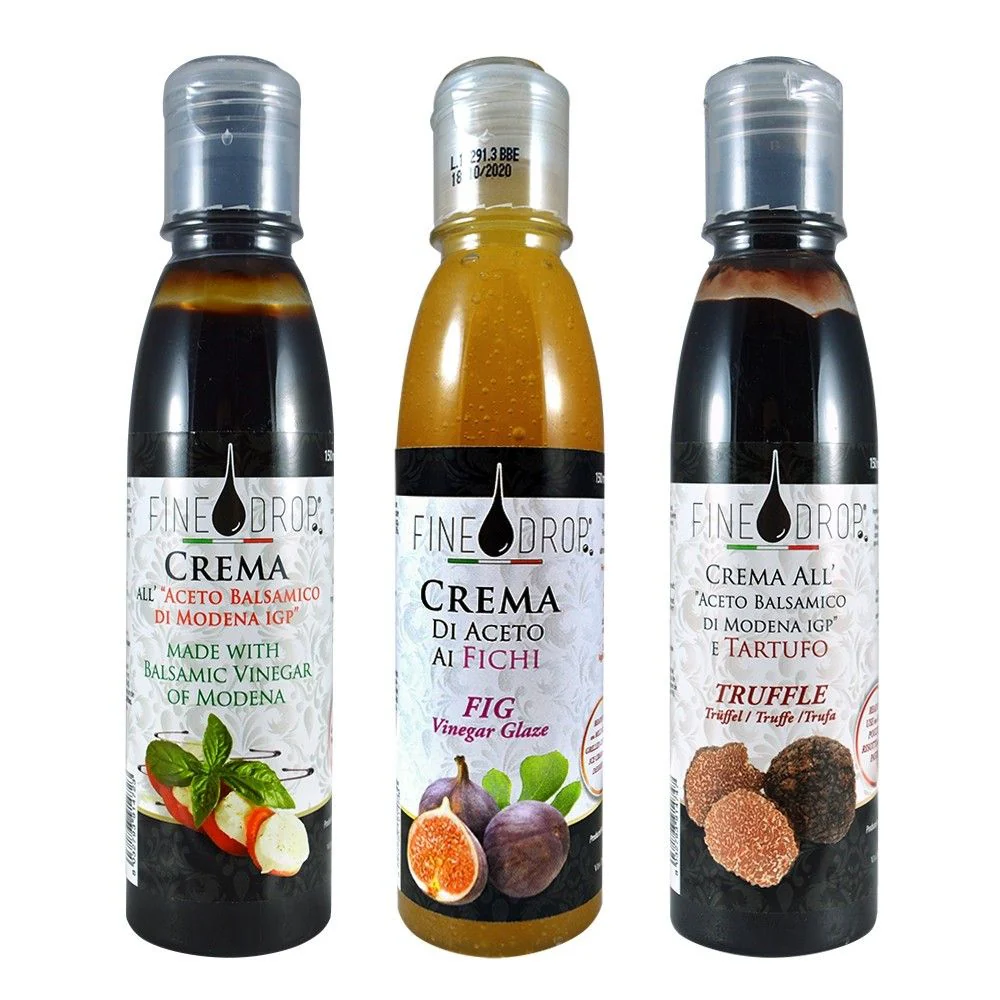 Tris di Creme all'Aceto Balsamico